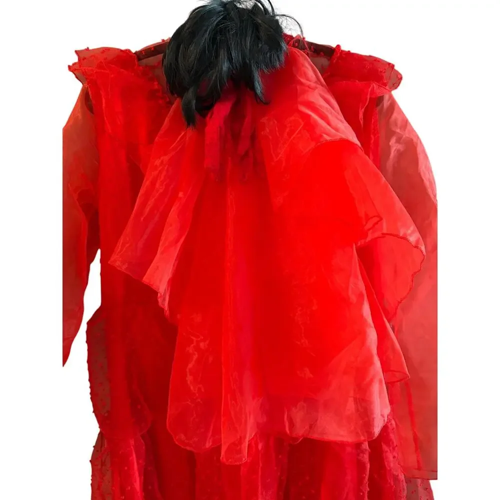 Beetlejuice Lydia Deetz wedding dress  adult size 18